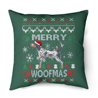 Merry Woofmas Bluetick coonhound | Mazezy