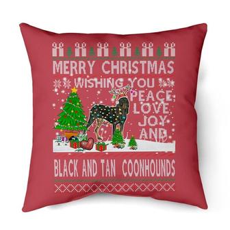 Peace love joy and Black and Tan coonhounds | Mazezy