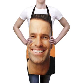 Personalized Cool Apron For Her | Custom Men Photo Apron | Mazezy