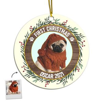Personalized How I Wish You Were Here Ornament | Pet Lovers Christmas Gift | Custom Photo Ornament