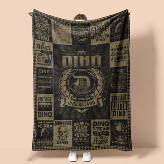 Personalized It's A [Your Name] Thing You Wouldn't Understand| Fleece Sherpa Woven Blanket| Birthday Gifts For Him/Her, Christmas Gifts | Mazezy