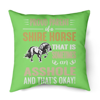 Proud parent of a Shire Horse | Mazezy