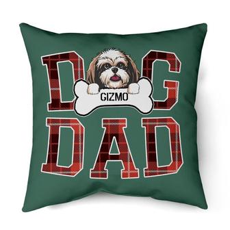 Custom Shih Tzu Dog Dad, Personalized Christmas Gifts for Dog Lovers | Mazezy