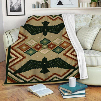 Special Blanket For Family ,Bird Blanket Sherpa Fleece mink Blanket, Adult Blanket - Gifts Her Him | Mazezy