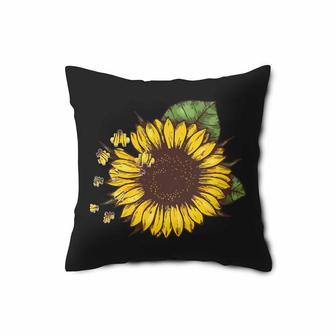 Sunflower Pretty Flower Patchwork Pillow Case | Mazezy DE