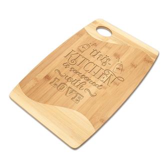 This Kitchen Is Seasoned With Love Cutting Board | Mazezy
