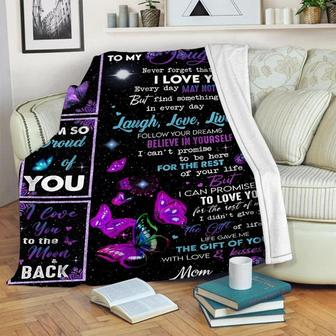 To My Daughter Blanket, Birthday Gift, Gift For Birthday Girl, Anniversary Gift, Daughter Blanket, Gift for Daughter | Mazezy CA