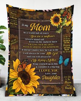 To my mom blanket, blanket from daughter, Personalized gifts, Christmas blanket, Mother and daughter, gift for her, blanket for wife | Mazezy