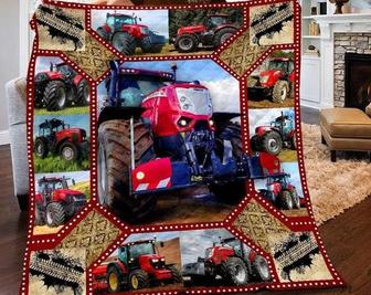 Tractor blankets, blanket for Grandson, tractor lovers, Farmer blanket, Christmas blanket, blanket for daddy, Grumpy Grandpa | Mazezy CA