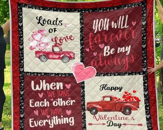 Valentine's day blanket, To my boyfriend blanket, husband and wife blanket, blanket for girlfriend, anniversary blanket, valentine gifts | Mazezy