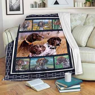 Walker Coonhound Blanket - Gift for Dog Lover Blanket, Sherpa Fleece mink Blanket- Gifts Her Him | Mazezy