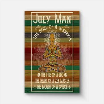 July Man The Soul Canvas | Mazezy