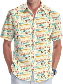 Button Shirt for Men, Men's Hawaiian Shirt, Summer Casual Shirt for Unisex, Birthday Gifts for Men - Seseable