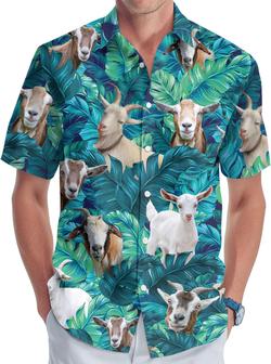 Dog Lover Pint Casual Hawaiian Shirt for Unisex, Pet Owner Short Sleeve Button Shirt - Seseable