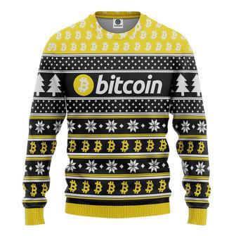 3D Bitcoin Christmas Custom Cosplay Ugly Sweater | Favorety AU