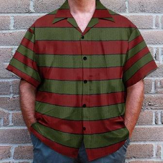 3D Freddy Krueger Custom Cosplay Costumes Hawaiian Shirt - Perfect Gift For Friends, Family | Favorety