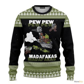 3D Mando and Baby Star War Ugly Sweater - Best Gift For Christmas | Favorety AU