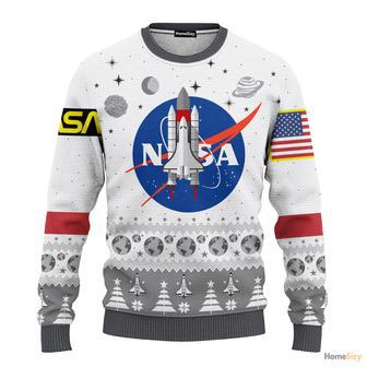 3D NASA Christmas Edition Custom Cosplay Ugly Sweater | Favorety CA