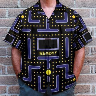 3D Pacman Gameplay Hawaiian Shirt - Perfect Gift For Friends, Family | Favorety DE