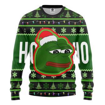 3D Pepe Frog Ugly Sweater Xmas Sweater - Best Gift For Christmas | Favorety DE