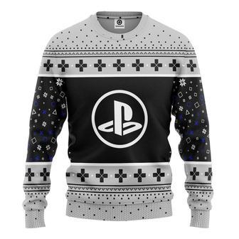 3D PS5 Custom Cosplay Ugly Christmas Sweater | Favorety