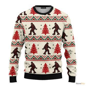 Amazing Bigfoot Ugly Christmas Sweater - Gift For Men And Women | Favorety UK