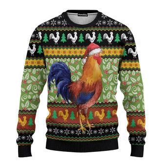 Animal Chicken Cluck Ry Christmas Ugly Christmas Sweater | Favorety UK