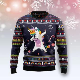 Animal Unicorn Dab Ugly Christmas Sweater | Favorety UK