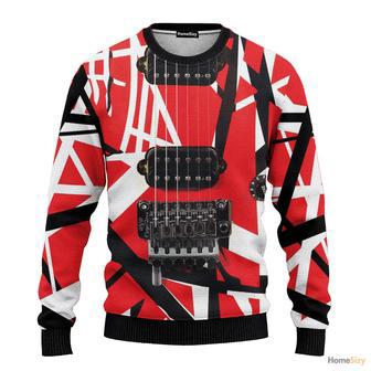 Animal Van Halen Guitar Ugly Christmas Sweater | Favorety