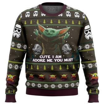 Baby Yoda Cute Mandalorion Star Wars Ugly Christmas Sweater | Favorety DE