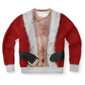 Bad Santa Ugly Christmas Sweater - Thegiftio UK