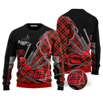 Bagpipes Music Ugly Christmas Sweater For Men & Women | Favorety AU