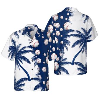 Baseball Hawaiian Shirt, The Coolest Baseball Hawaiian Shirt, Colorful Summer Aloha Shirt For Men Women - Gift For Friend, Family, Husband, Wife - Seseable