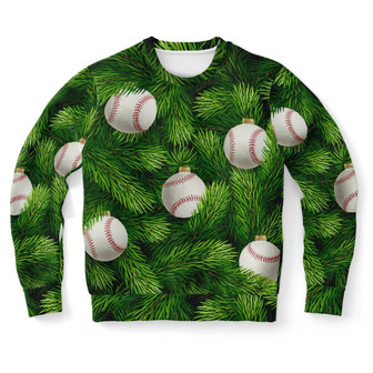 Baseball Tree Ugly Christmas Sweater - Thegiftio UK