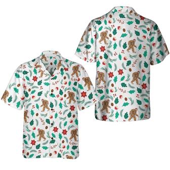 Bigfoot Hawaiian Shirt, Christmas Bigfoot Hawaiian Shirt, Funny Christmas Shirt, Best Gift For Christmas Hawaiian Shirt - Perfect Gift For Husband, Boyfriend, Friend, Family | Seseable CA