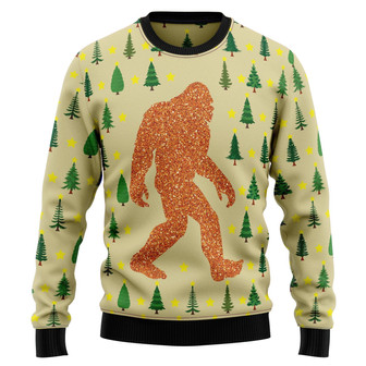 Bigfoot Sasquatch Ugly Christmas Sweater For Men And Women - Thegiftio UK