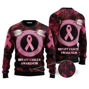 Breast Cancer Awareness Ugly Christmas Sweater For Men & Women | Favorety UK