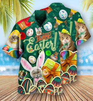 Cat Hawaiian Shirt For Summer, Cat Easter Blessings To You And Your Cats - Best Gift For Men Women, Friend, Team, Cat Lovers - Seseable