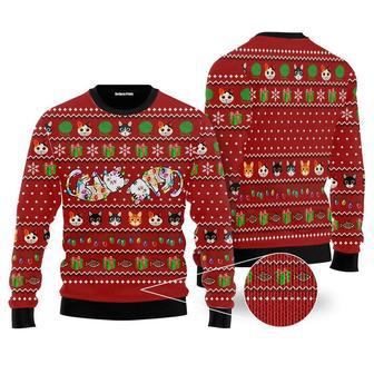 Cat Light Ugly Christmas Sweater For Men & Women | Favorety CA