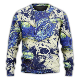 Cat Love Life Cute Ugly Christmas Sweaters - Thegiftio