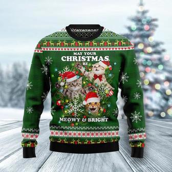 Cat Ugly Christmas Sweater For Men & Women | Favorety CA