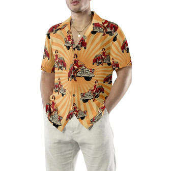 Chick For Dinner Hawaiian Shirt,Vintage Car Hawaiian Shirt For Men - Perfect Gift For Lover, Friend, Family | Seseable UK