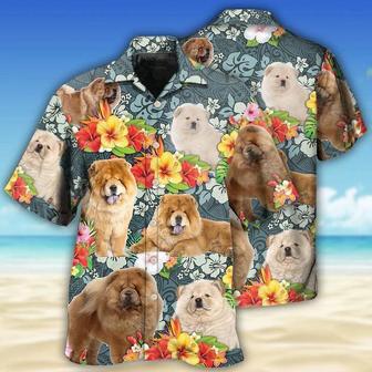 Chow Chow Aloha Hawaii Shirt - Dog Lovely Tropical Hawaiian Shirt For Summer - Perfect Gift For Dog Lovers, Friend, Family - Seseable