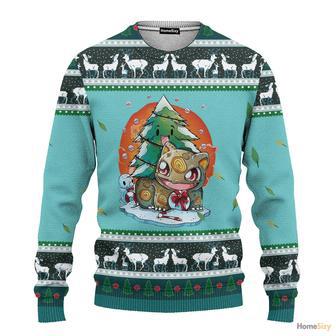 Christmas Bulbasaur Custom Cosplay Ugly Sweater | Favorety UK