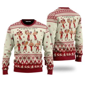 Christmas Seven Sexy Santa Claus Ugly Sweater For Men & Women | Favorety