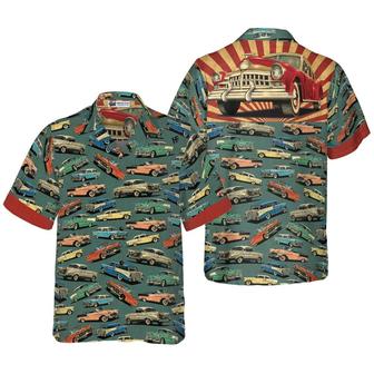 Classic Vintage Car Hawaiian Shirt - Perfect Gift For Lover, Friend, Family - Seseable