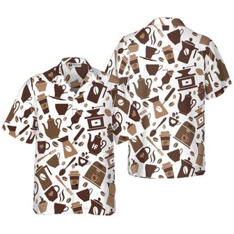 Coffee For A New Day Aloha Hawaiian Shirt For Summer, Colorful Shirt For Men Women, Perfect Gift For Friend, Team, Family, Coffee Lovers - Seseable