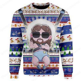 Custom Cosplay Baby Jesus Ugly Sweater - Best Gift For Christmas | Favorety