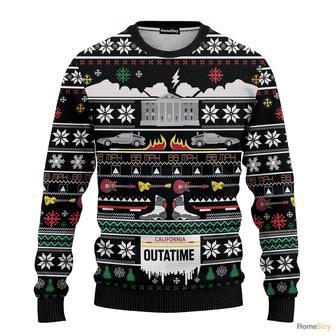 Custom Cosplay Back To The Future Ugly Sweater | Favorety CA