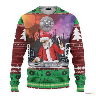 Custom Cosplay DJ Santa Ugly Sweater - Best Gift For Christmas | Favorety CA